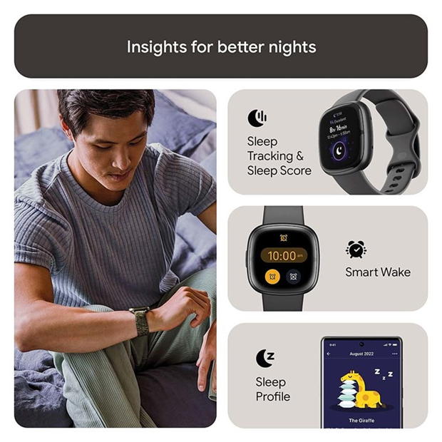 Fitbit Fitbit Sense 2 Smartwatch - Shadow Grey & Graphite