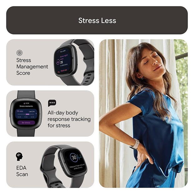 Fitbit Fitbit Sense 2 Smartwatch - Shadow Grey & Graphite