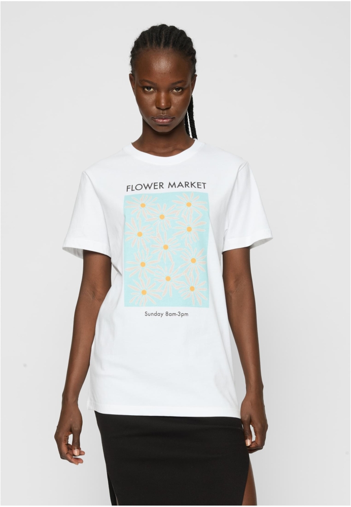 Tricou Flower Market dama Mister Tee