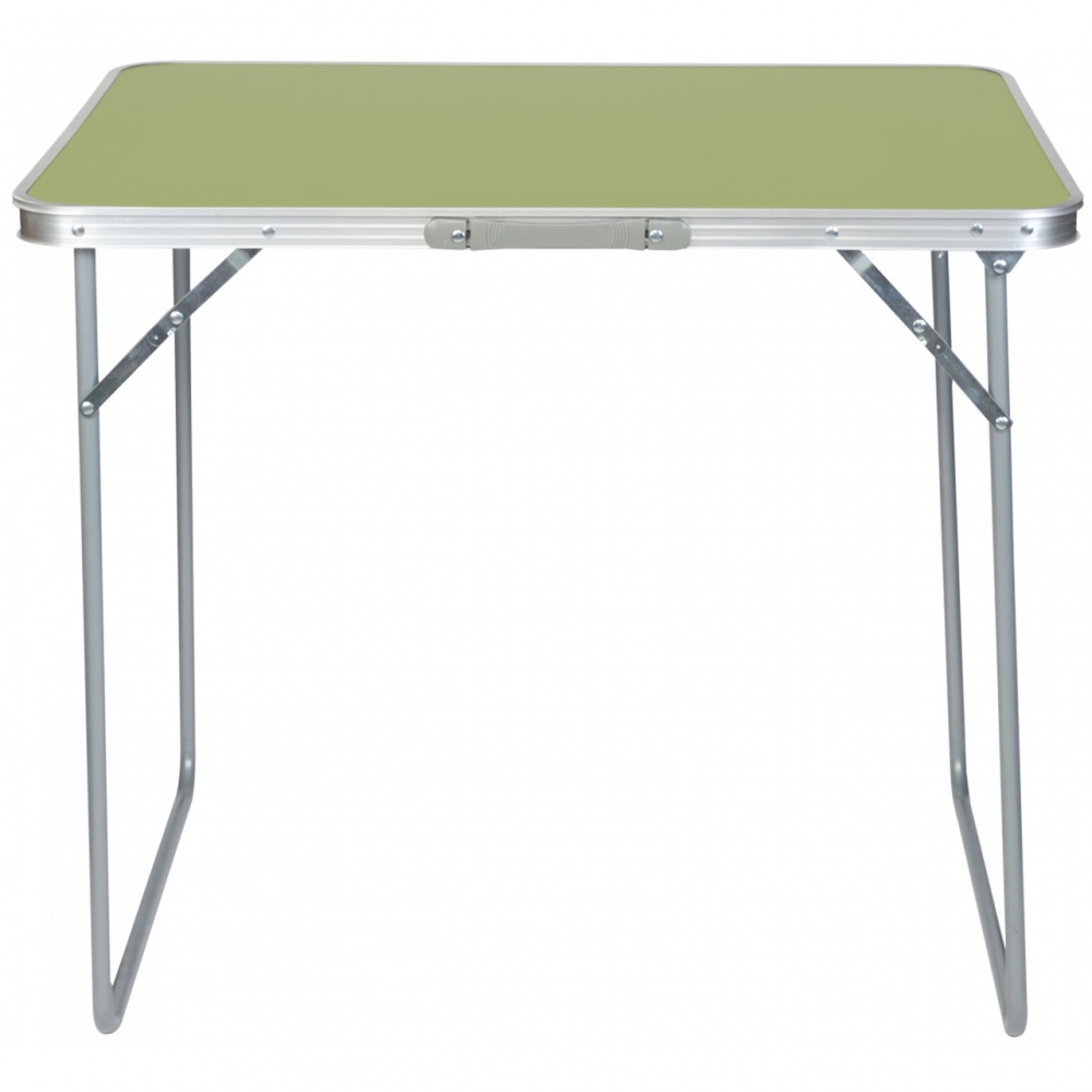 Folding camping table 80x60x70 cm green 1047348 Enero