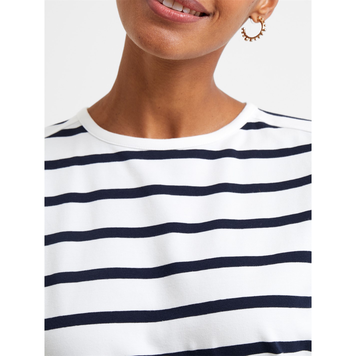 French Connection Maneca Lunga Stripe Top