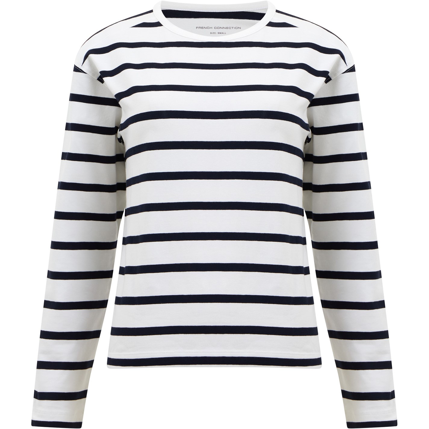 French Connection Maneca Lunga Stripe Top