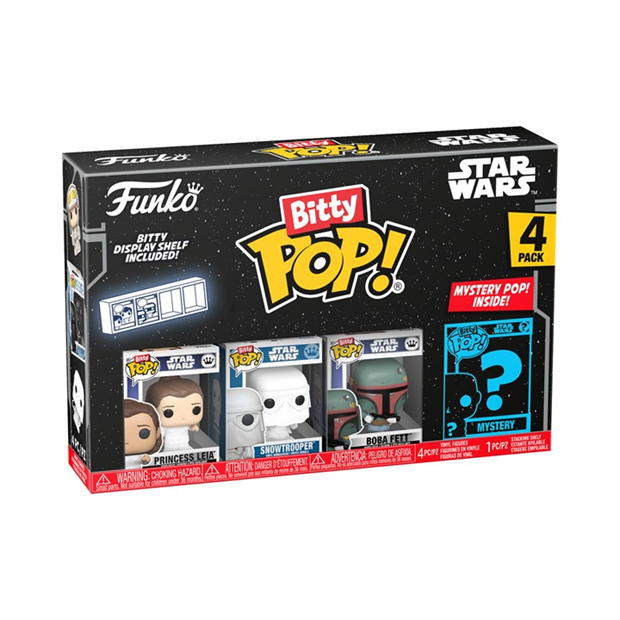 FUNKO Bitty POP: SW S2- Leia 4pk