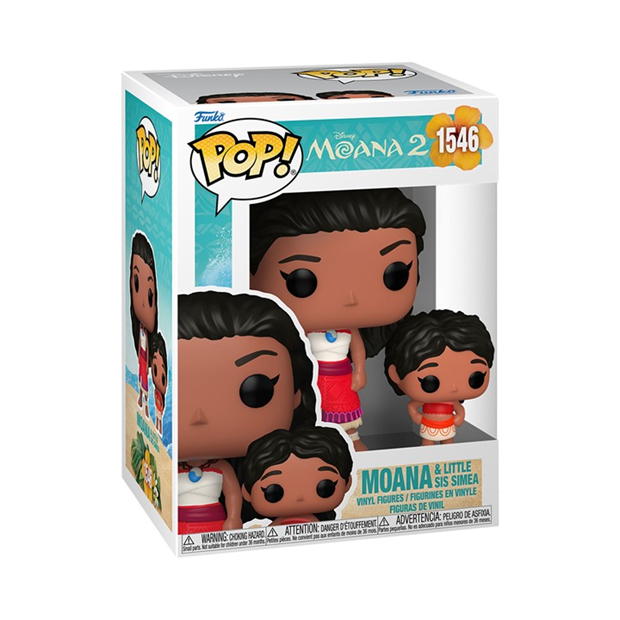 FUNKO POP and Buddy: Moana 2- Moana with Simea