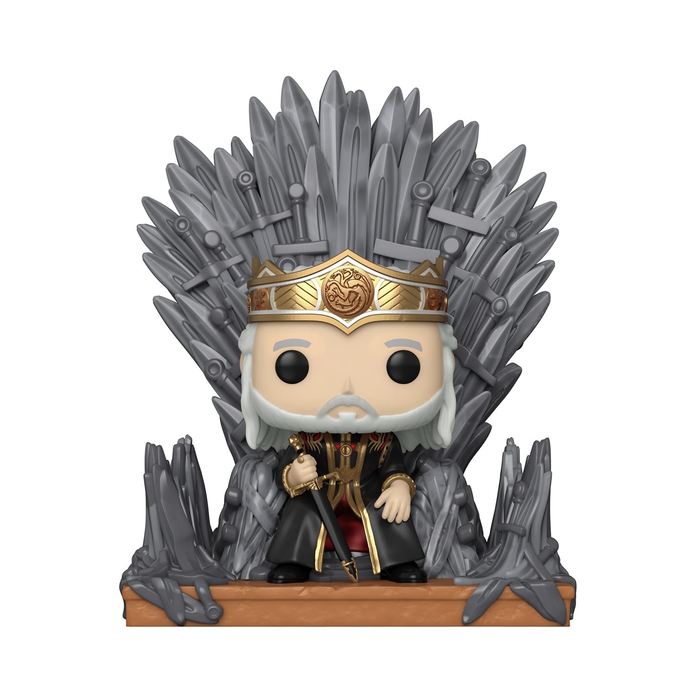 FUNKO POP DLX: HotD S2- Viserys on Throne