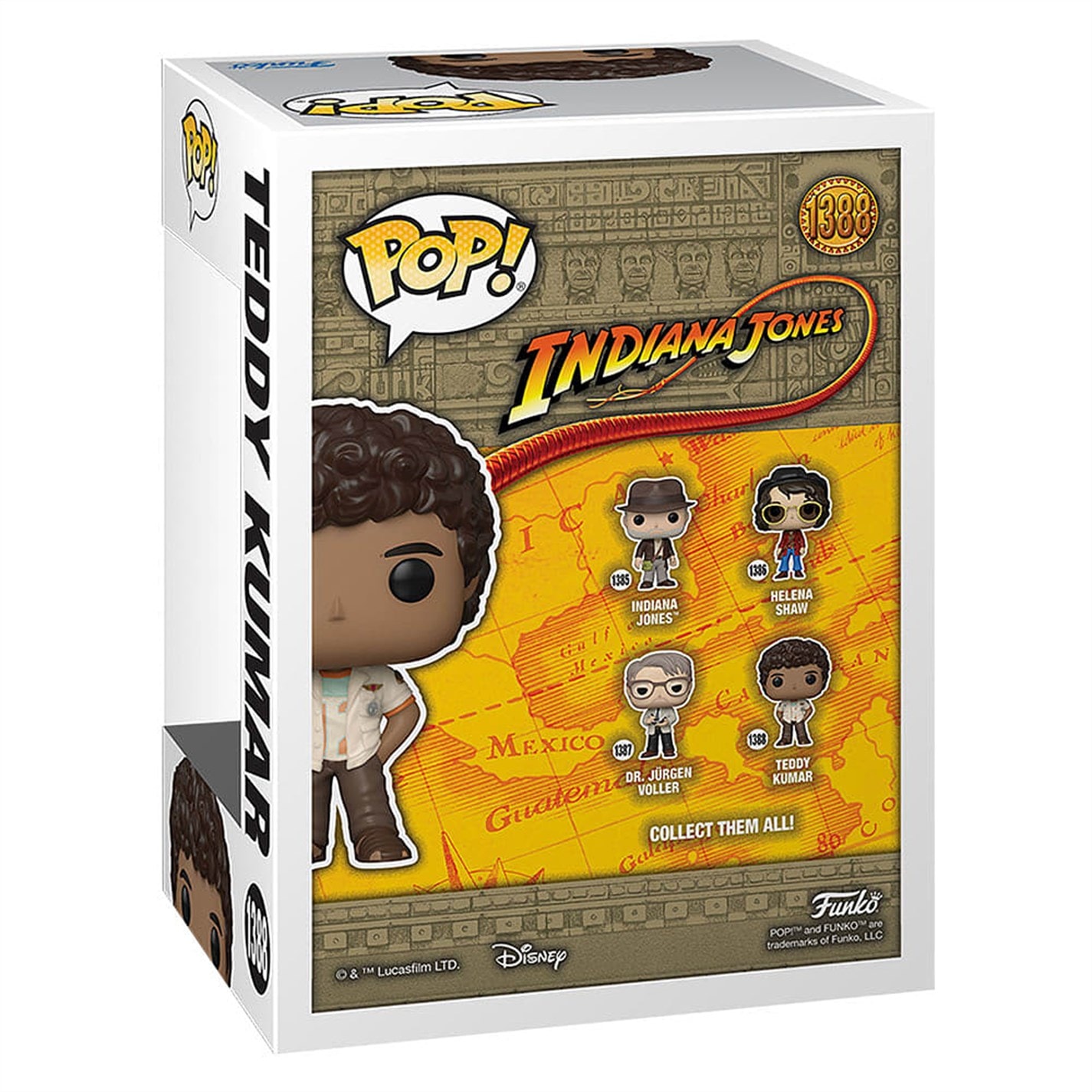 FUNKO POP Movies: Teddy Kumar - Indiana Jones