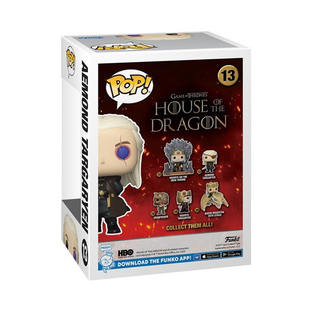 FUNKO POP TV: HotD S2 - Aemond Targaryen w/CH