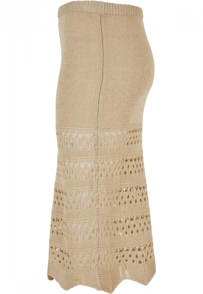 Fusta 3/4 Crochet Knit dama Urban Classics