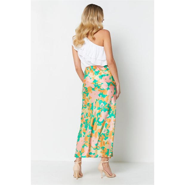 Fusta Be You Tropic Satin Maxi