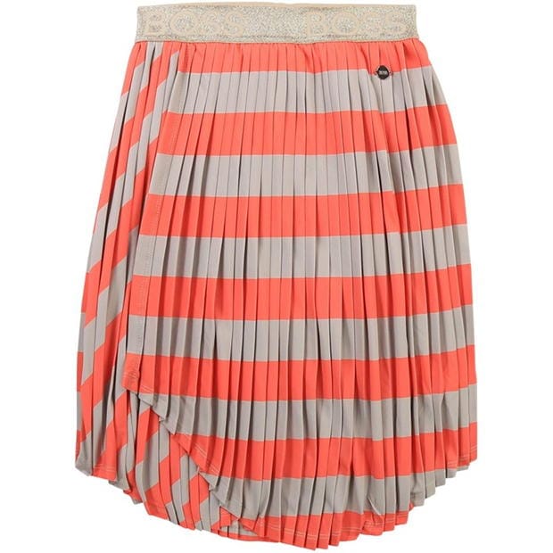 Fusta Boss Striped pleated