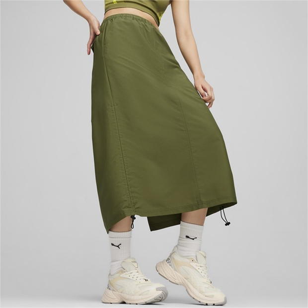 Fusta Puma Dare To Midi Woven dama