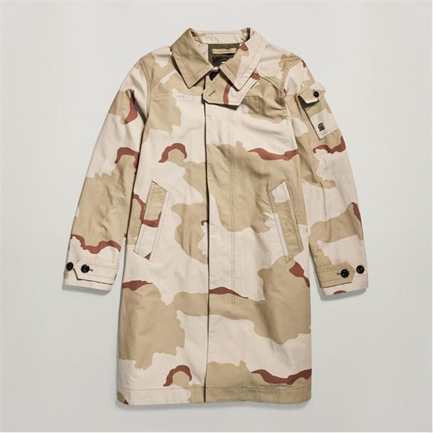 G Star Gstar Camo Trench Sn99