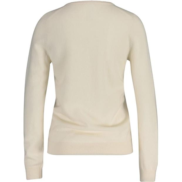 Gant EXTRAFINE LAMBSWOOL V-NECK CREAM S