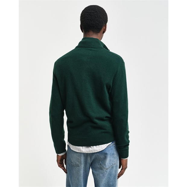 Gant EXTRAFINE LAMBSWOOL HALF ZIP TARTAN