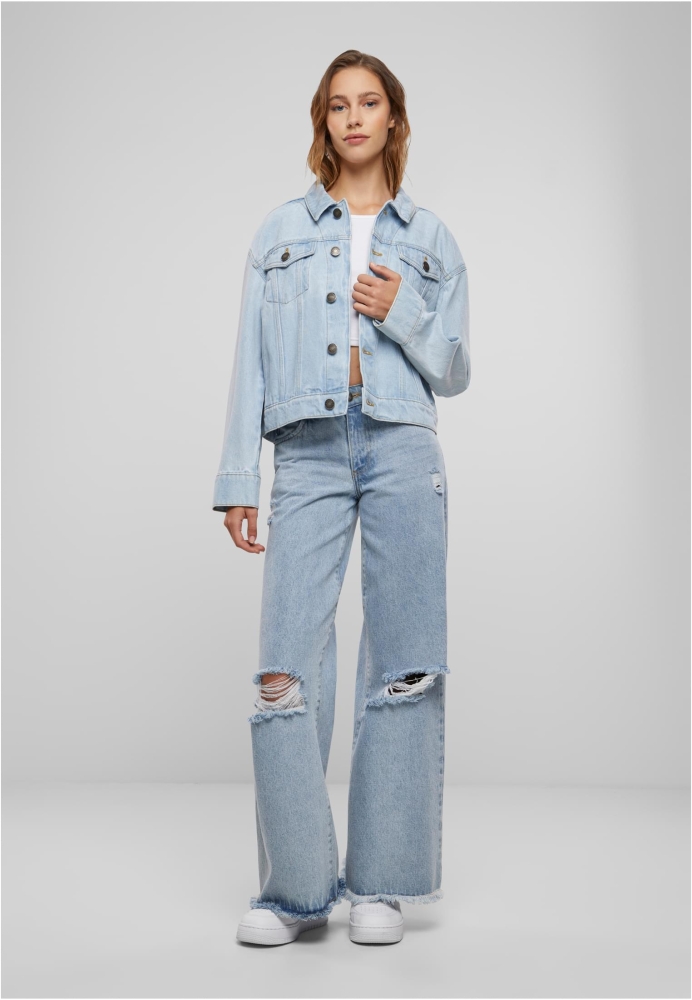 Jacheta 80?s Oversized Denim dama Urban Classics