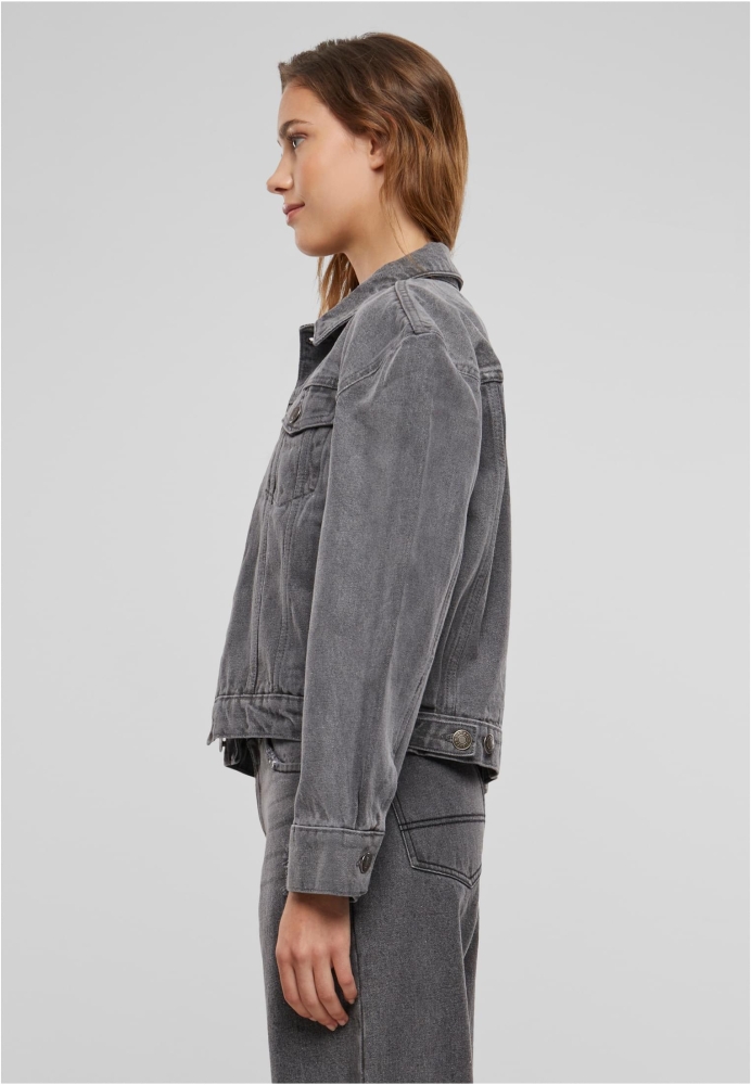 Jacheta 80?s Oversized Denim dama Urban Classics