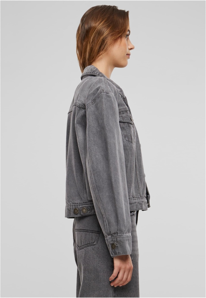 Jacheta 80?s Oversized Denim dama Urban Classics