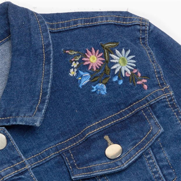 Jacheta Studio Older Embroided Denim fetita