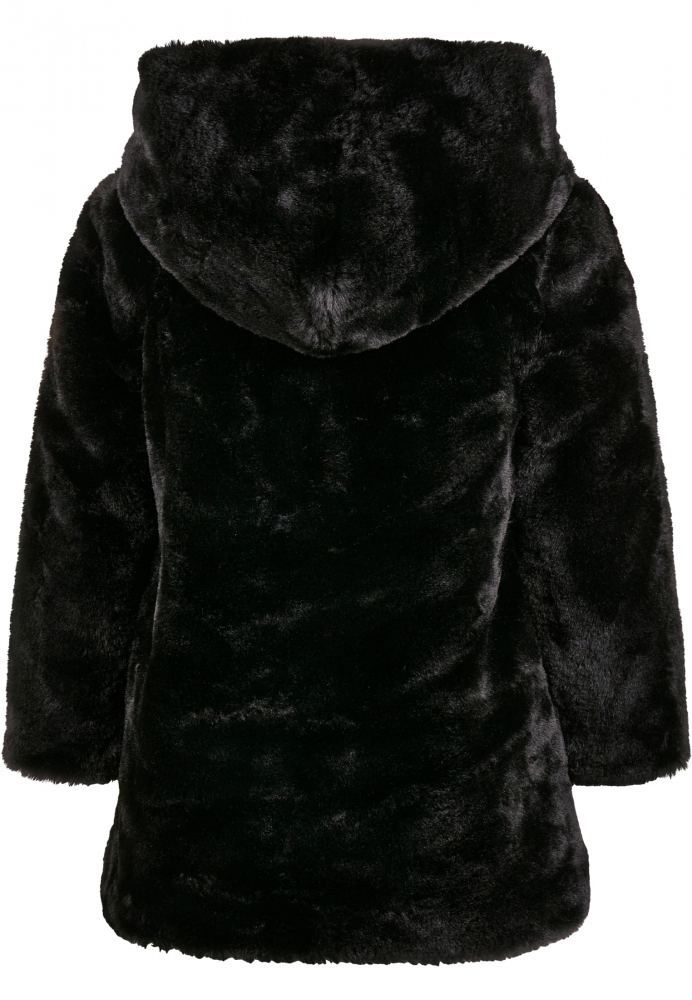 Geaca Hooded Teddy fetita Urban Classics