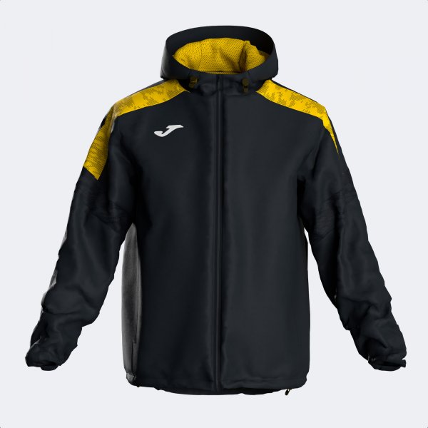 Champions Viii Raincoat Black Yellow Joma