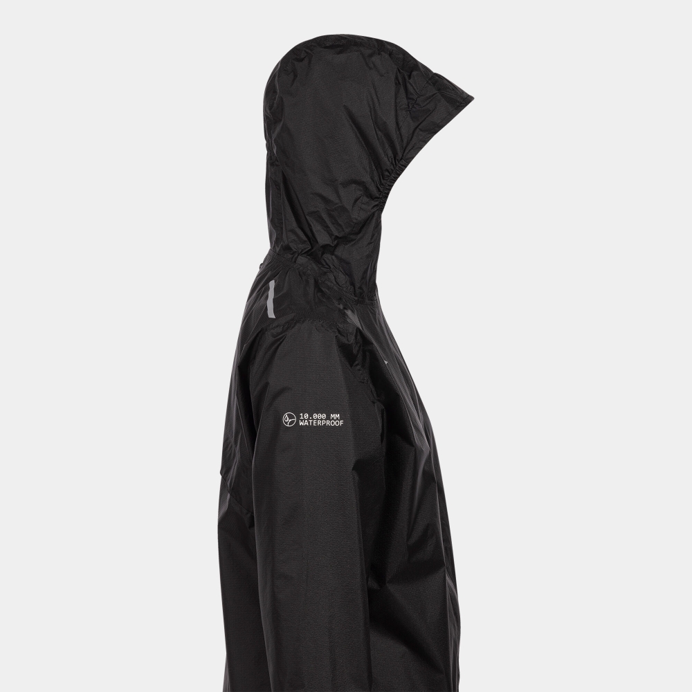 R-trail Nature Raincoat Black Joma