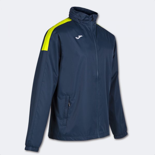 Trivor Raincoat Navy Fluor Yellow Joma