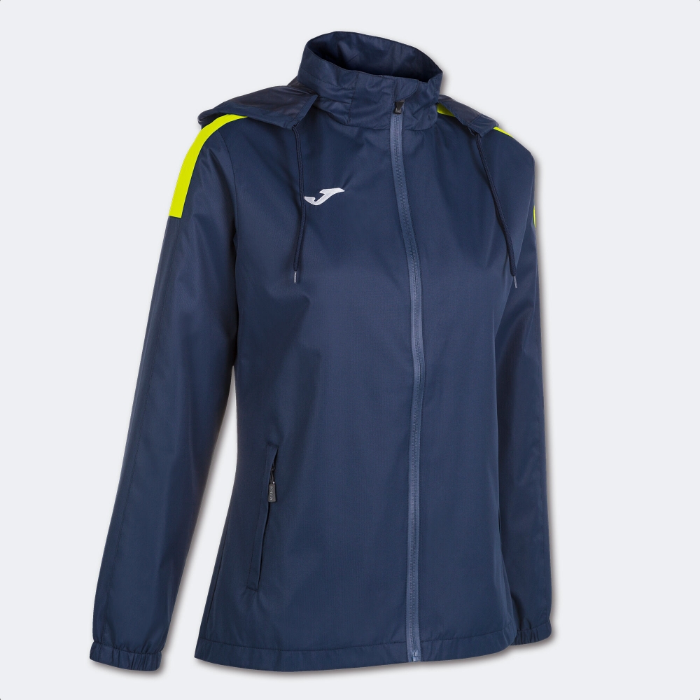 Trivor Raincoat Navy Fluor Yellow Joma