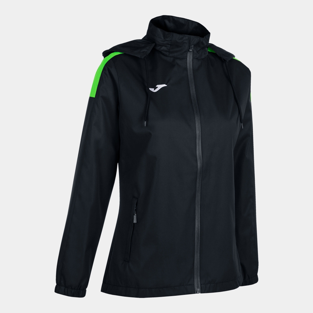 Trivor Raincoat Black Fluor Green Joma