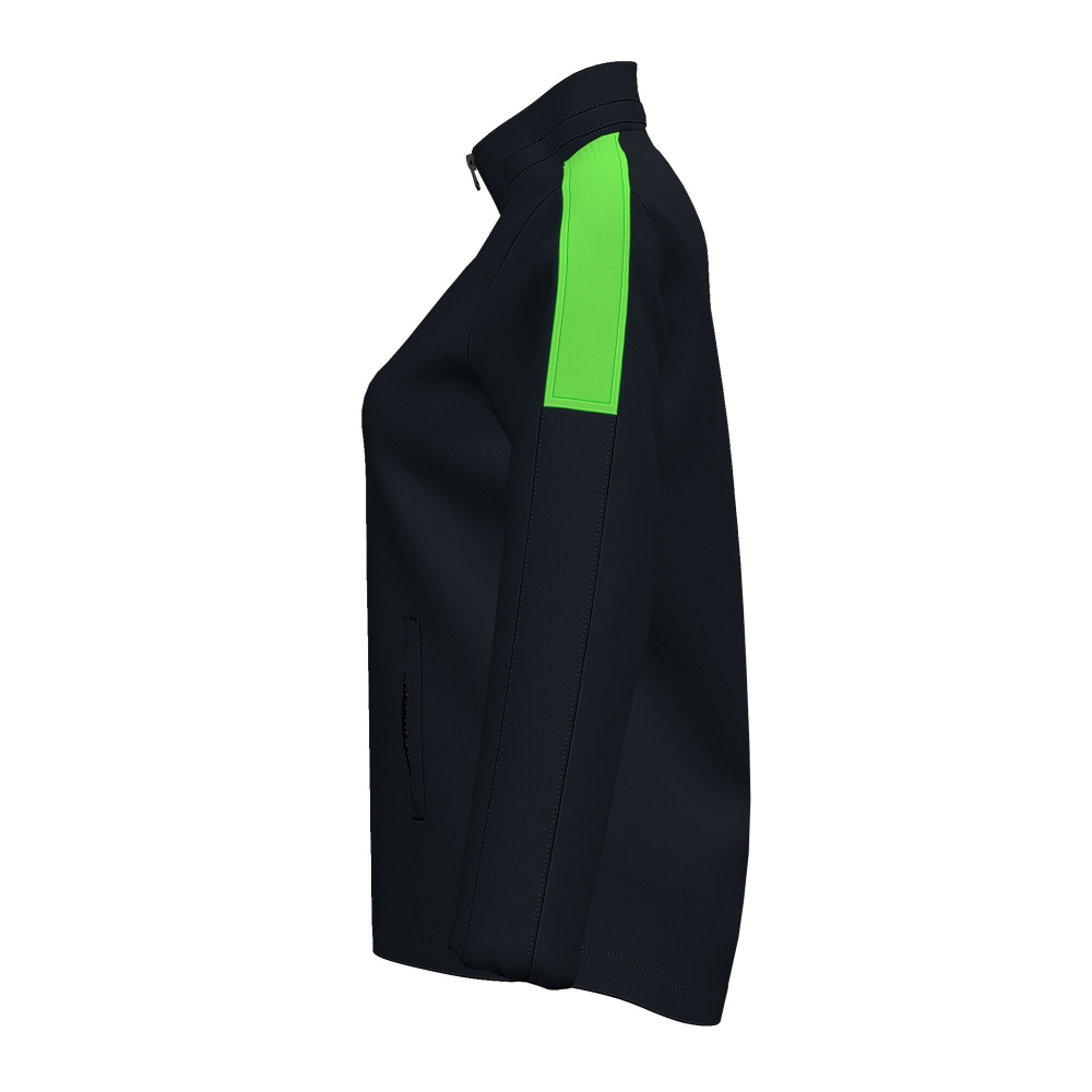 Trivor Raincoat Black Fluor Green Joma