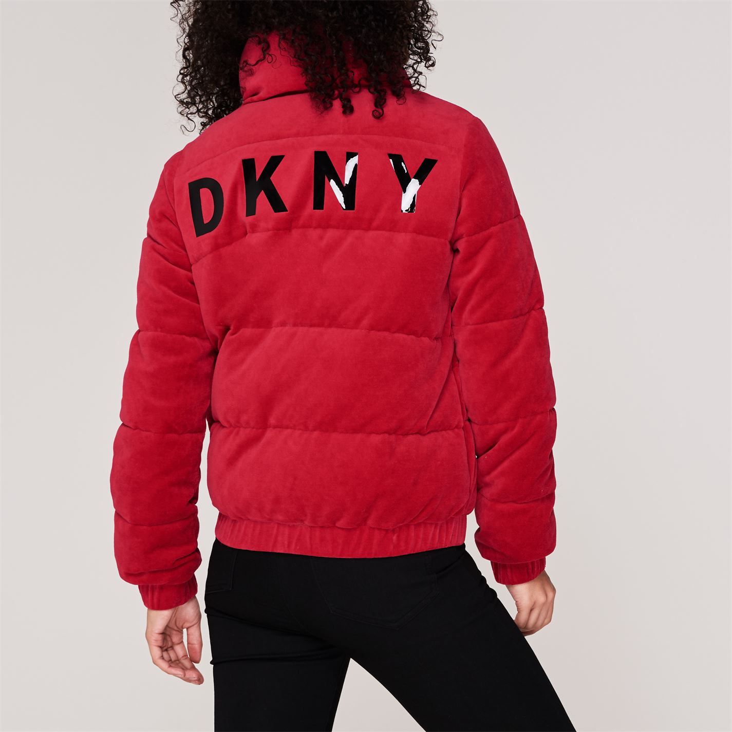 Geaca DKNY Velour Padded