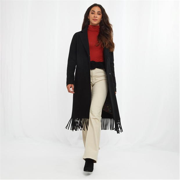 Geaca Joe Browns Joe Brown Black Fringe