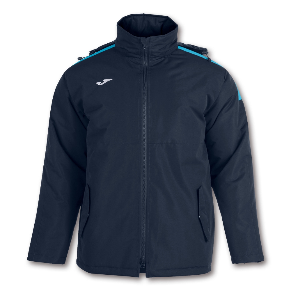 Trivor Anorak Navy Fluor Turquoise Joma