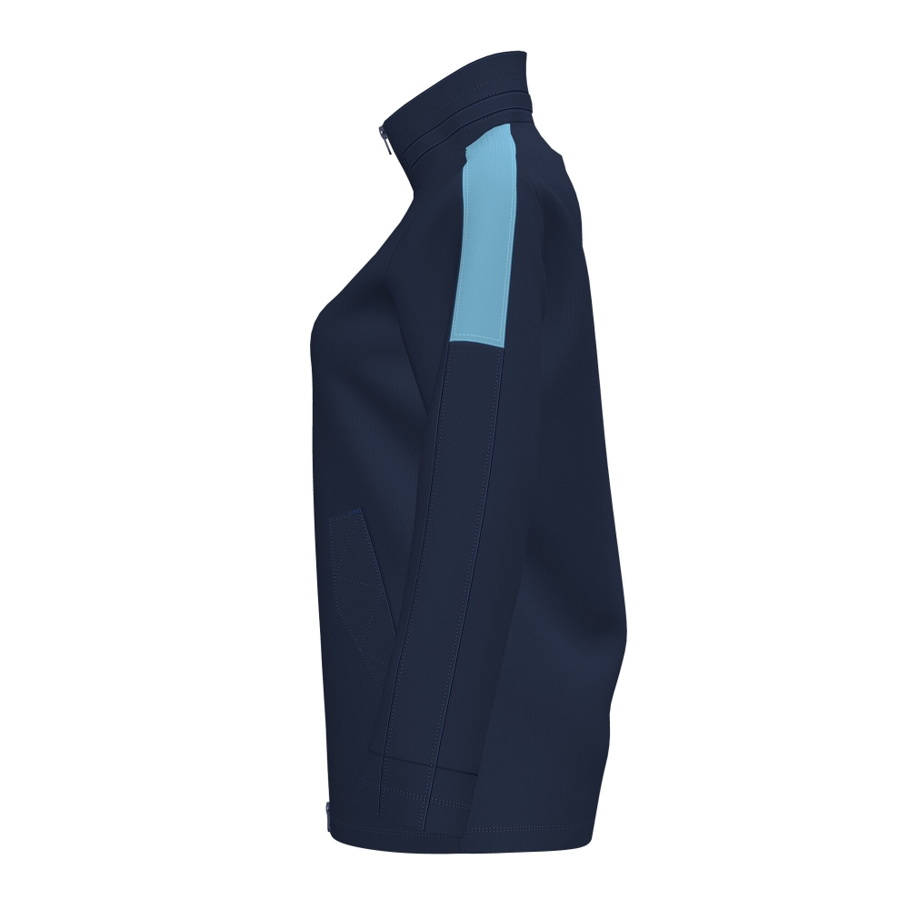 Trivor Anorak Navy Fluor Turquoise Joma