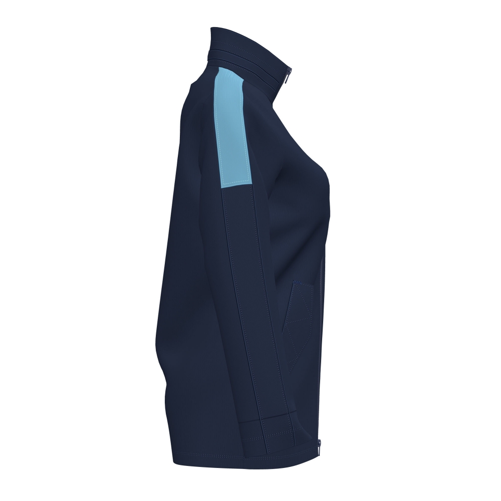 Trivor Anorak Navy Fluor Turquoise Joma