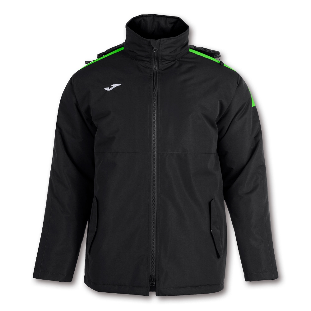 Trivor Anorak Black Fluor Green Joma