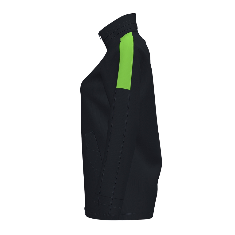 Trivor Anorak Black Fluor Green Joma