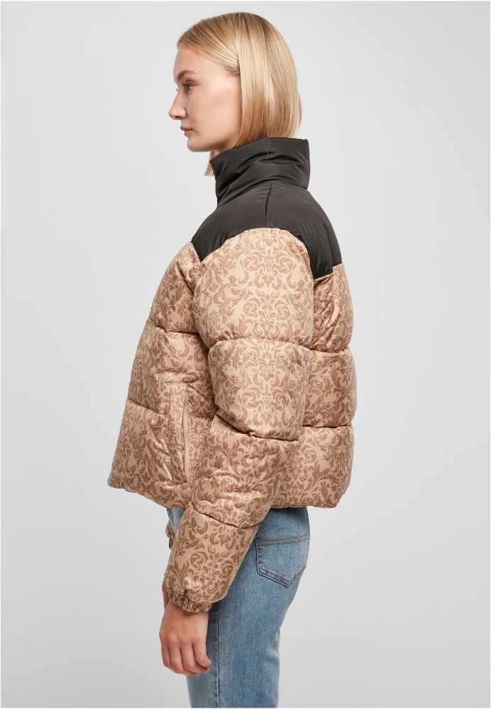 Jacheta AOP Retro Puffer dama Urban Classics