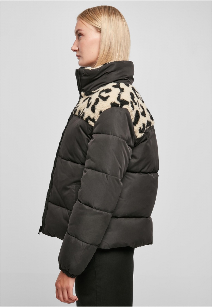 Jacheta AOP Sherpa Mixed Puffer dama Urban Classics