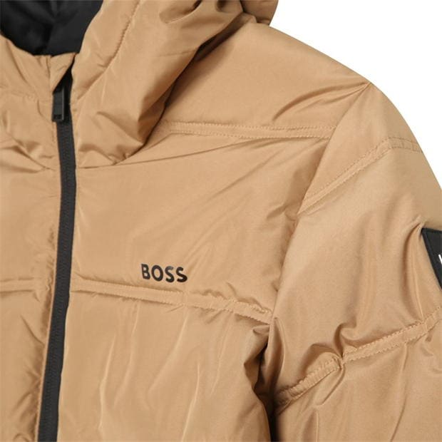 Jacheta Boss Logo Puffer copil