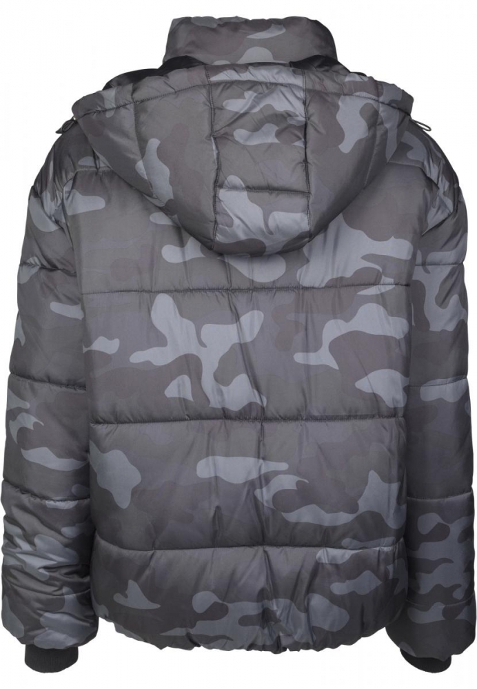 Jacheta Boyfriend Camo Puffer dama Urban Classics