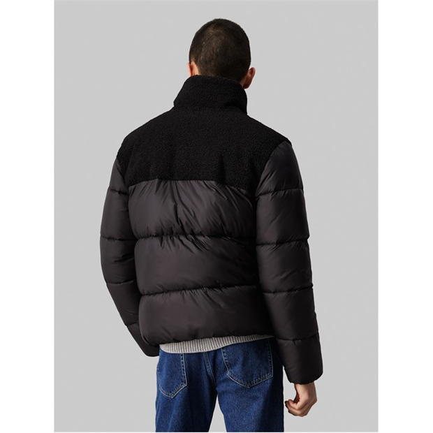 Jacheta Blug Calvin Klein Sherpa Puffer Calvin Klein Jeans