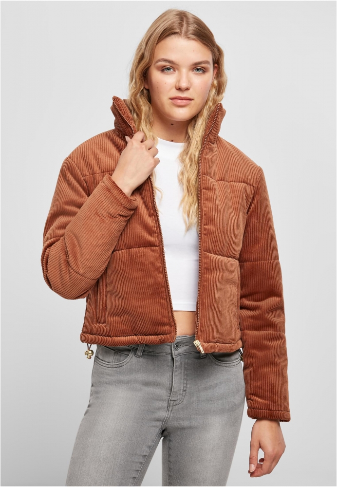 Jacheta Corduroy Puffer dama Urban Classics