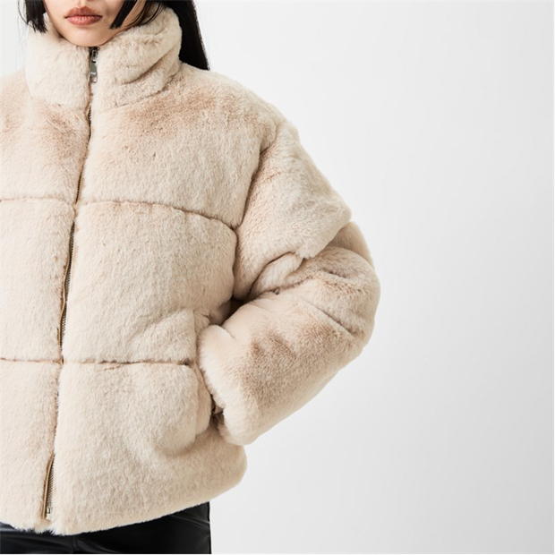 Jacheta Jack Wills Fur Puffer Ld44