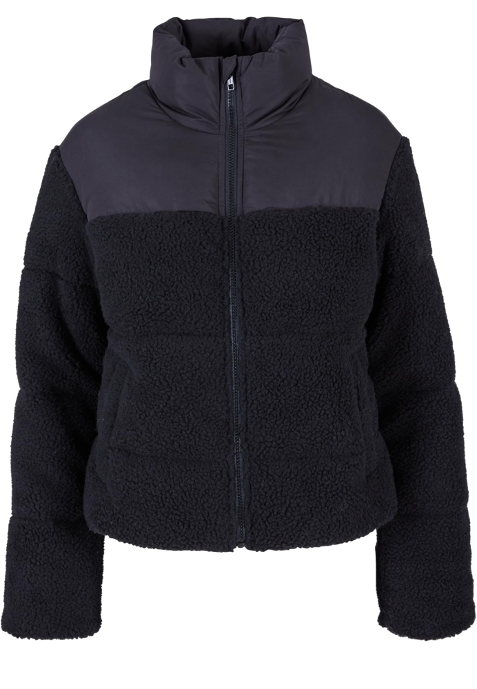 Jacheta Short Sherpa Mix Puffer dama Urban Classics