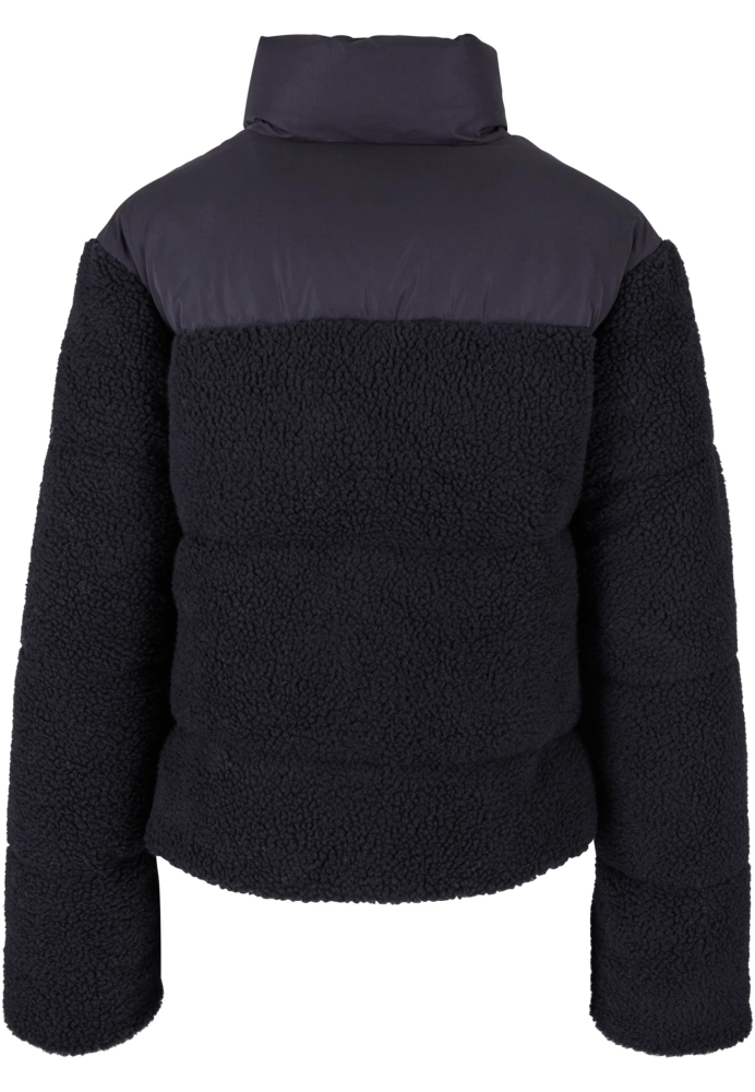 Jacheta Short Sherpa Mix Puffer dama Urban Classics