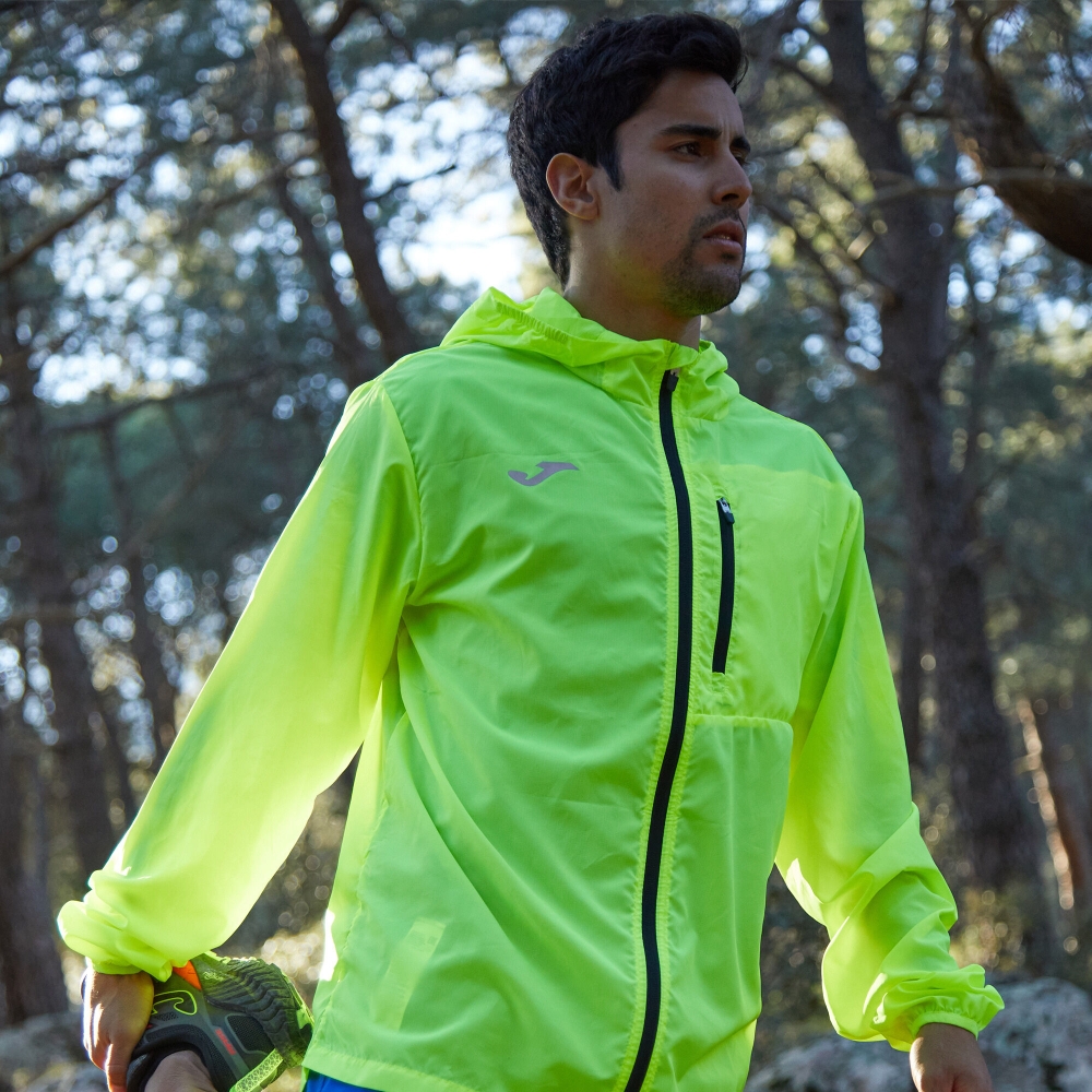 R-trail Nature Windbreaker Fluor Yellow Joma