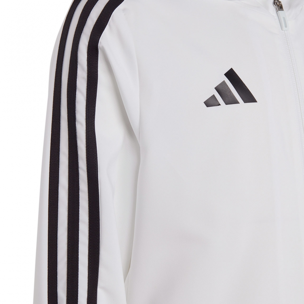 Kurtka dla dzieci adidas Tiro 23 League Windbreaker biala IA1621