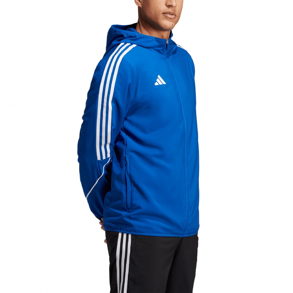 Kurtka meska adidas Tiro 23 League Windbreaker niebieska IA1619