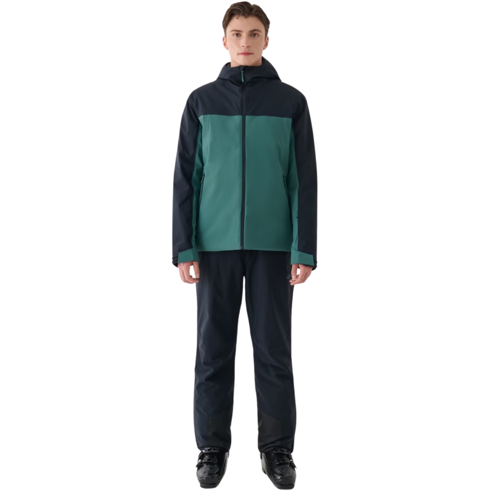 Geaca Ski Men's 4F M579 sea green 4FWAW24TTJAM579 46S