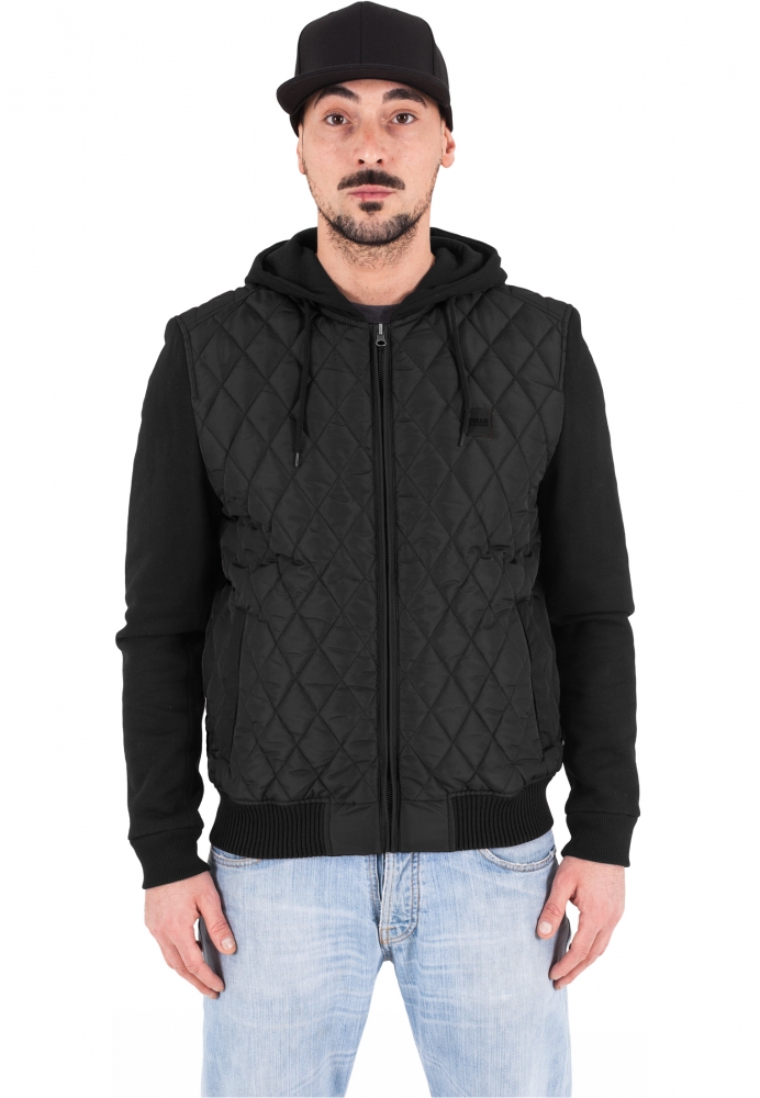 Jacheta Hooded Diamond Quilt Nylon Urban Classics